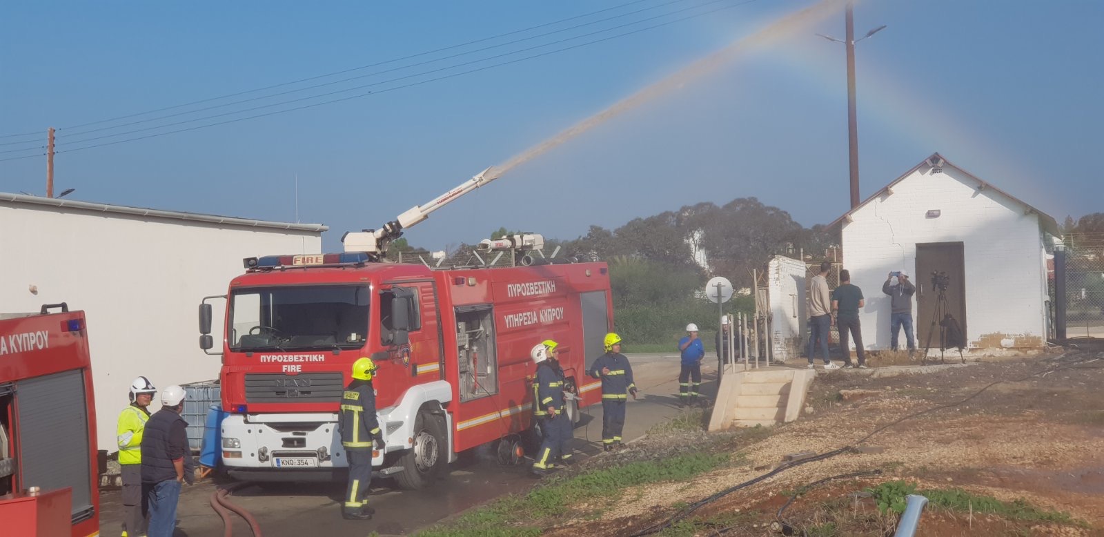 Τυλίχθηκε στις φλόγες καμινάδα σε σπίτι στη Λευκωσία, σήμανε συναγερμός στην Πυροσβεστική