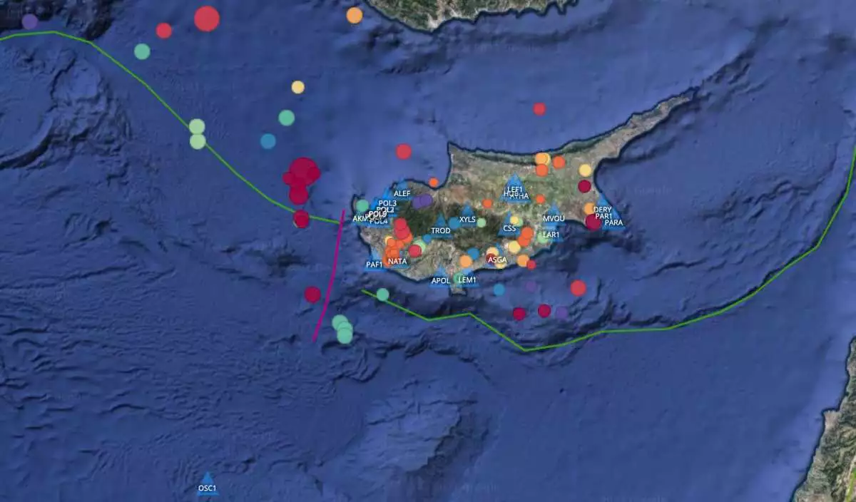 Καθηγητής Σεισμολογίας: Μόνο σεισμός αντίστοιχος του ’56 θα επηρέαζε την Κύπρο